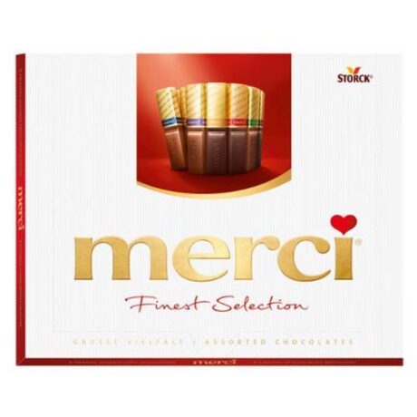 Шоколадови бонбони Merci 250 г *10