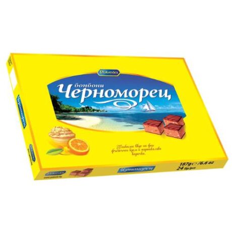 Шоколадови бонбони черноморец среден*24