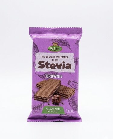 Вафла стевия 4-ка брауни *12