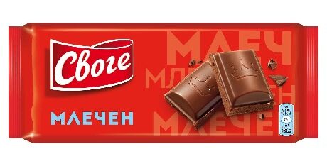 Ш-д своге млечен 90 г*25