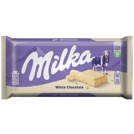 Milka white chocolate