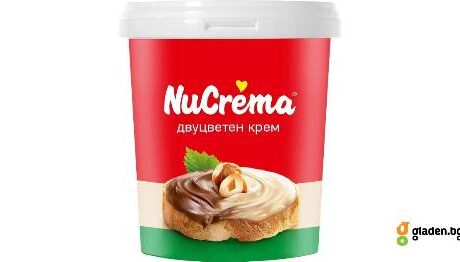 Нукрема 400 г двуцветен*8