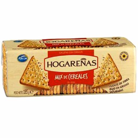 Hogareñas бисквити зърнен микс 185 г *36