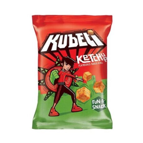 Кубчета кубети с кетчуп