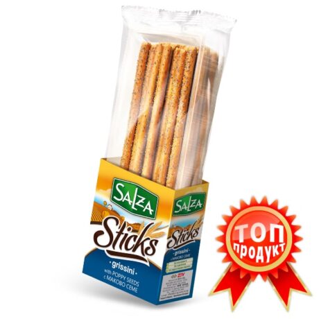 Гризини salza sticks маково семе